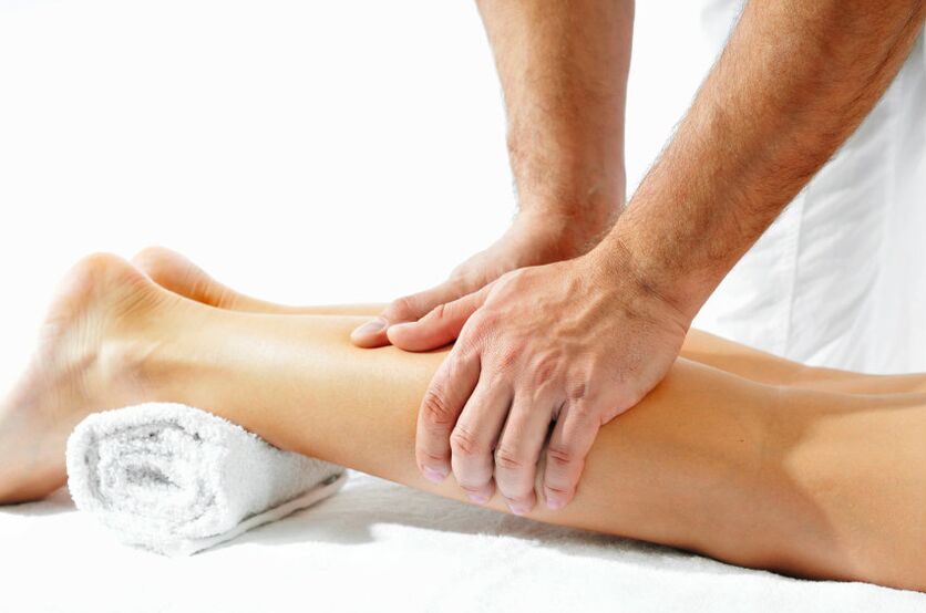 manuell Massage fir Krampfadern Foto 1